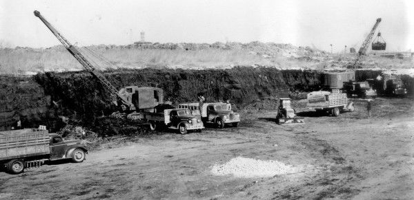 Manure pile